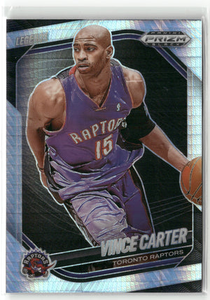 Basketball NBA Vince Carter 2024-25 Panini Prizm Black Basketball #278 Hyper Prizm Toronto Raptors Trading Card Original
