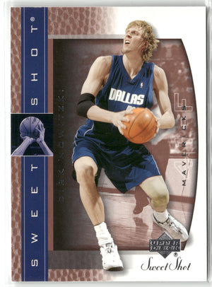 Basketball NBA Dirk Nowitzki Upper Deck Sweet Shot 2003-04 #13 Dallas Mavericks Trading Card Original