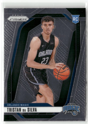 Basketball NBA Tristan da Silva 2024-25 Panini Prizm Basketball #256 Base Rookie Card Orlando Magic Rookie Card RC Trading Card Original
