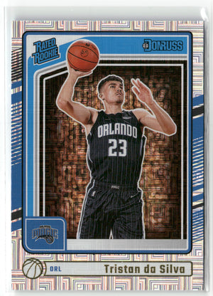 Basketball NBA Tristan da Silva 2024-25 Panini Donruss Basketball #203 Choice Rookie Card Orlando Magic Rookie Card RC Trading Card Original