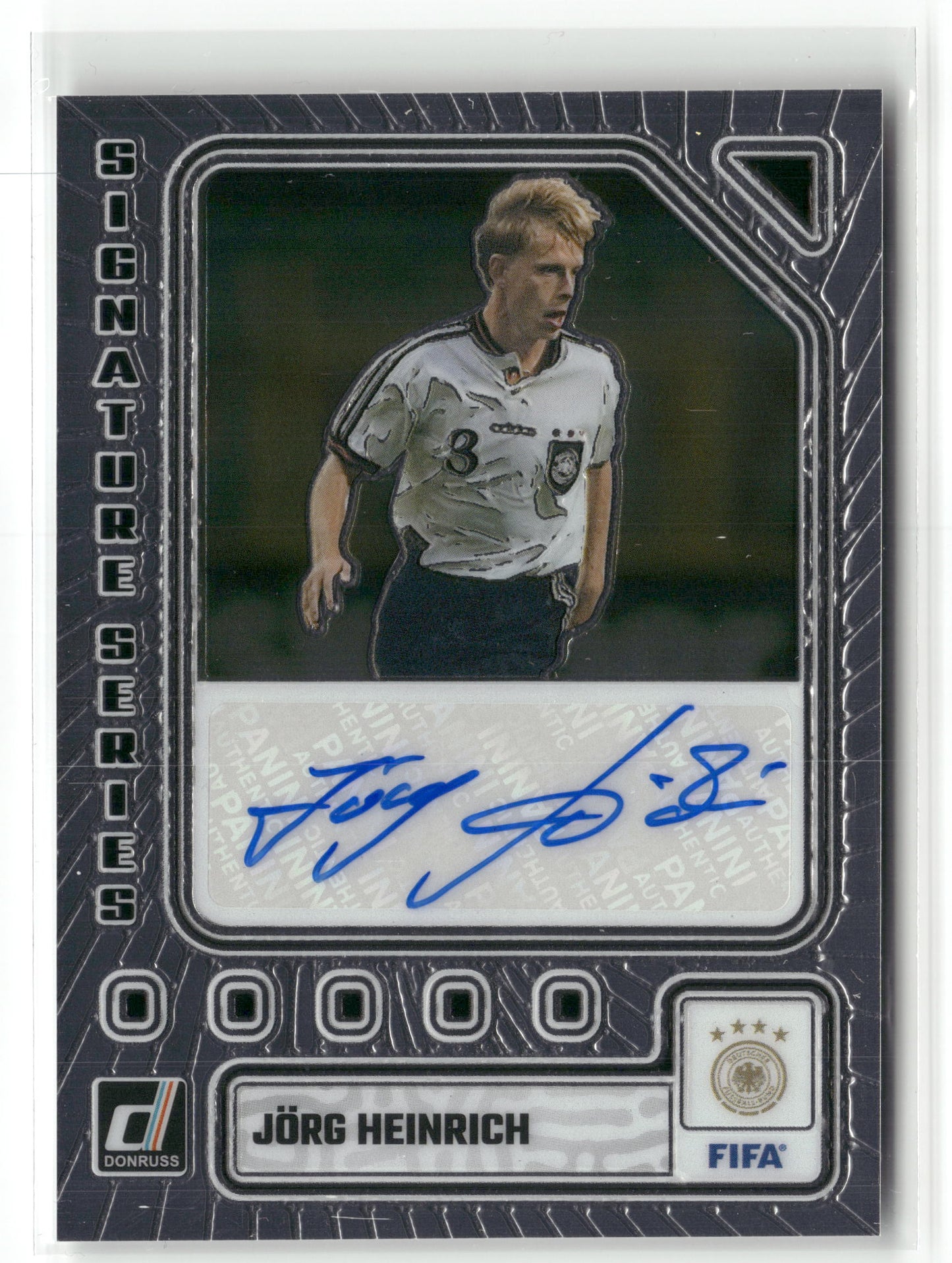 Fußball Jörg Heinrich 2023-24 Panini Donruss Soccer #SS-JHE Auto Germany Trading Card Original