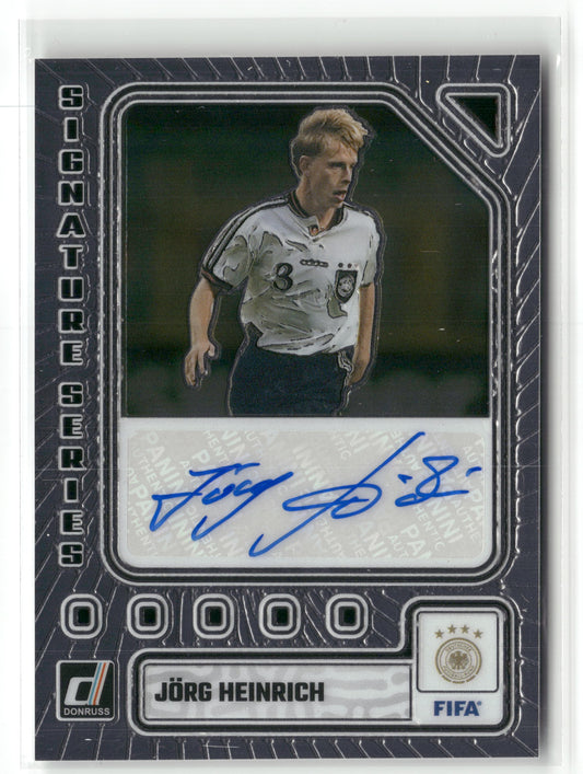 Fußball Jörg Heinrich 2023-24 Panini Donruss Soccer #SS-JHE Auto Germany Trading Card Original