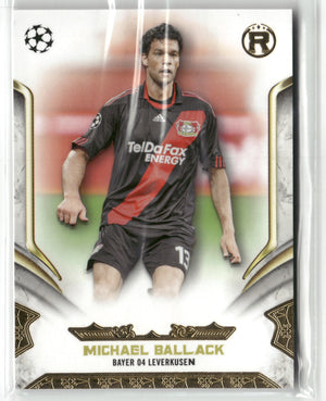 Fußball Michael Ballack 2025 Topps UEFA Champions League #32 Reverence Bayer 04 Leverkusen Trading Card Original