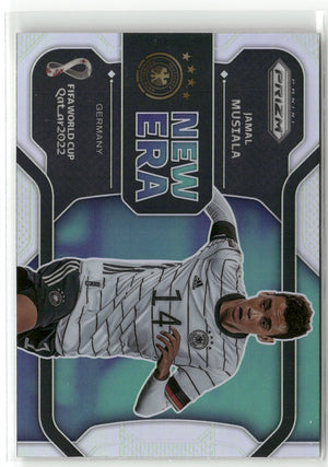Fußball Jamal Musiala 2022 Panini Prizm FIFA World Cup Qatar 2022 Soccer #39 Germany Trading Card Original