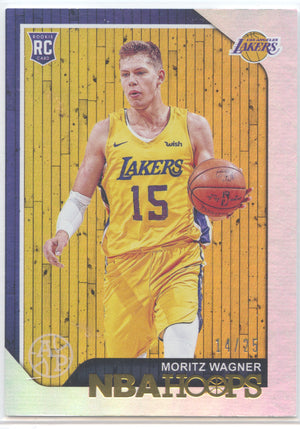 Basketball NBA Moritz Wagner 2018-19 NBA Hoops #249 Artist Proof 14/25 Los Angeles Lakers Rookie Card RC Trading Card Original